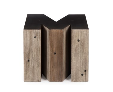 Alphabet Side Table - Letter M